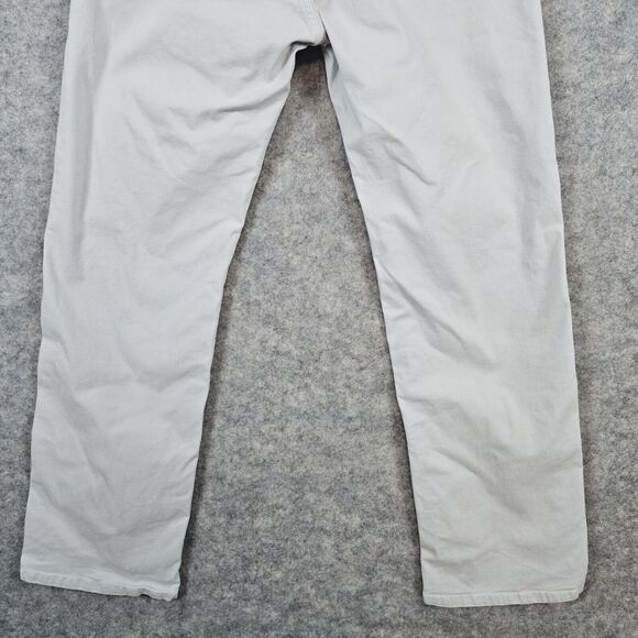 Orvis Men's Jeans Light Blue 32x30 (ACTUAL 31x28)‎ Denim Straight Leg 5-Pocket - Picture 15 of 16